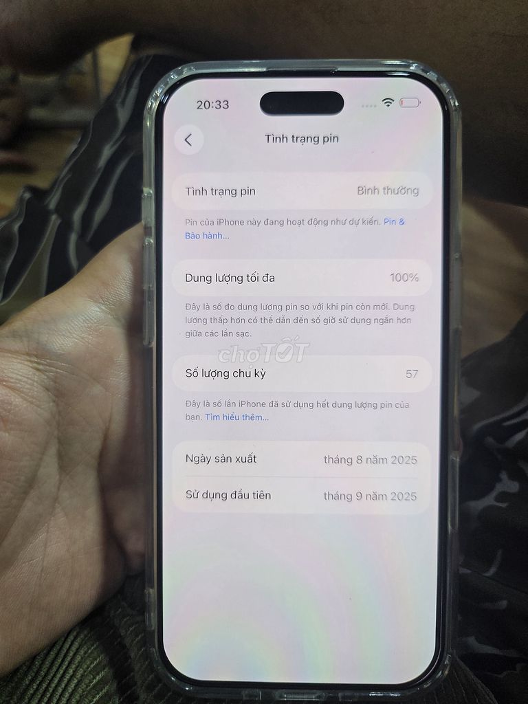 Apple iPhone Air 256GB Trắng Đã qua sử dụng. Mua bán Điện thoại tại Quận 4 Tp Hồ Chí Minh được đăng bởi phạm đức anh hình 1