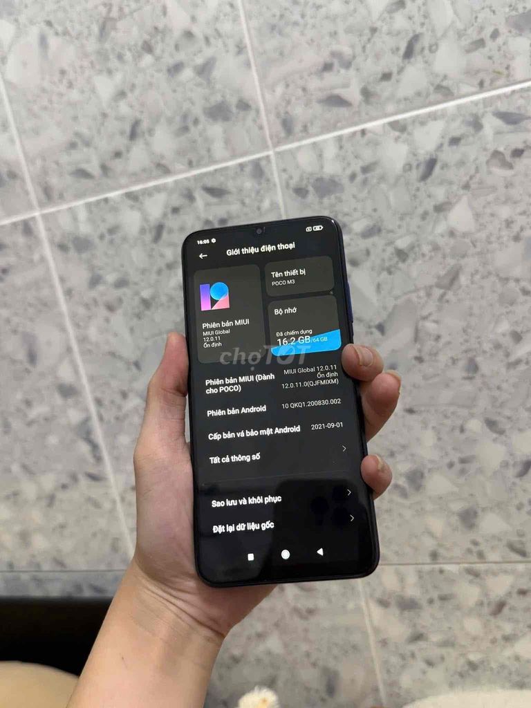 POCO M3 4GB/64GB Xanh. Mua bán Điện thoại tại Quận Tân Phú Tp Hồ Chí Minh được đăng bởi Nguyễn Tuấn Anh hình 1