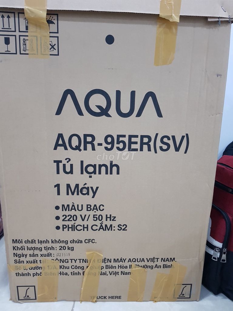 0931471302 - Bán tủ lạnh AQUA AQR-95ER mới 99% còn bảo hành 22t