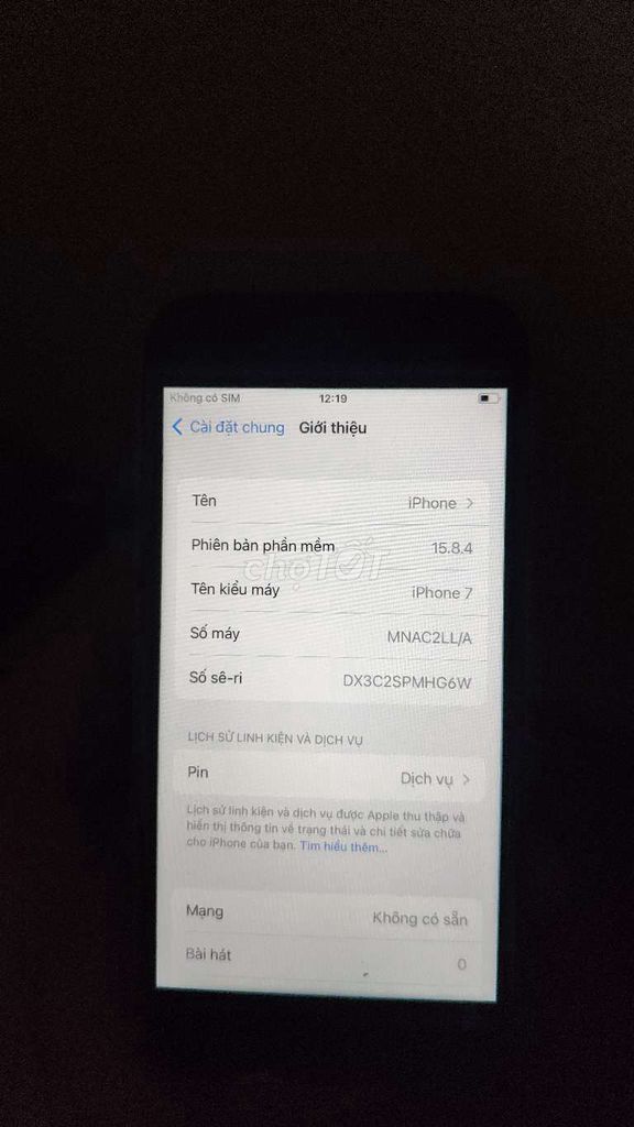 Apple iPhone 7 32GB Đen Đã qua sử dụng. Mua bán Điện thoại tại Quận Nam Từ Liêm Hà Nội được đăng bởi Lê văn Khánh hình 1