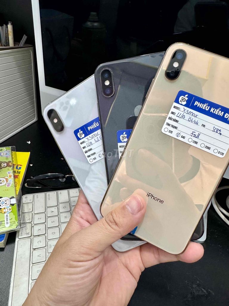 iPhone XS Max 64GB, 256GB Đã sử dụng. Mua bán Điện thoại tại Quận Bình Thạnh Tp Hồ Chí Minh được đăng bởi Phát Tài Mobile  hình 1
