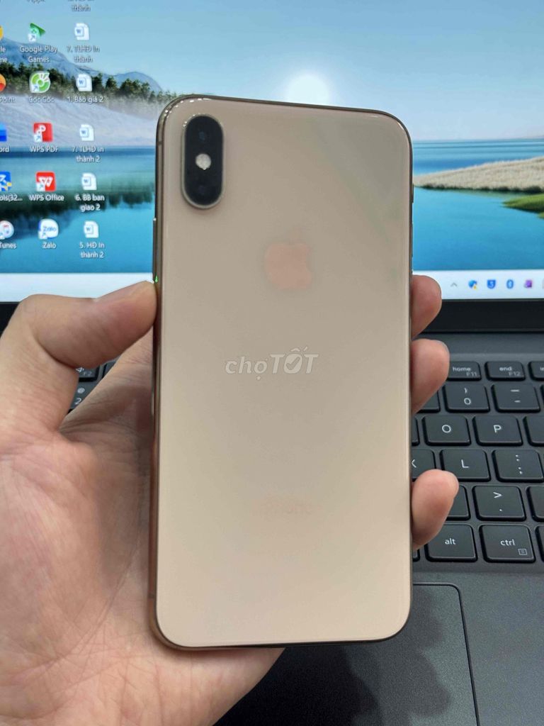 iPhone XS 64GB Vàng gold full chức năng máy đẹp. Mua bán Điện thoại tại Thành phố Buôn Ma Thuột Đắk Lắk được đăng bởi Nguyễn Hoàng hình 1