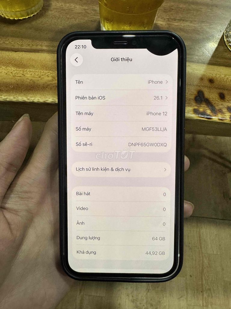 Apple iPhone 12 64GB Trắng. Mua bán Điện thoại tại Quận 12 Tp Hồ Chí Minh được đăng bởi Tên chưa cung cấp hình 1