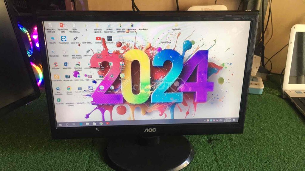 Màn hình 19inch aoc LED đẹp đã kiểm tra ok