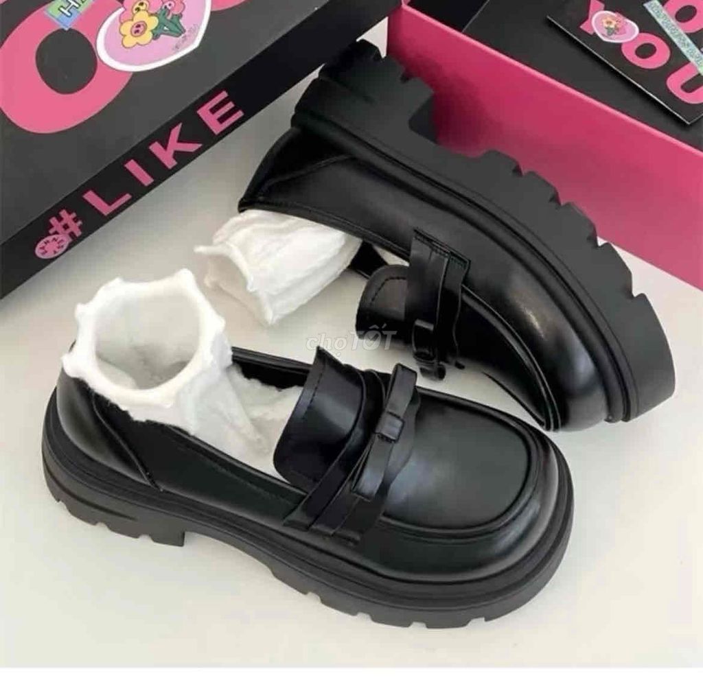 Giày lười nữ Dap Đen. Mua bán Giày dép tại Quận Cầu Giấy Hà Nội được đăng bởi Thu Hà Kiều hình 1