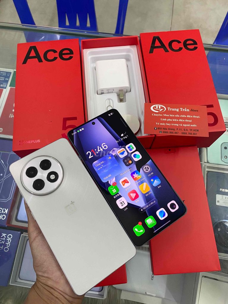 OnePlus Ace 5 Fullbox, có bán trả góp. Mua bán Điện thoại tại Quận 6 Tp Hồ Chí Minh được đăng bởi Trang Trần Mobile hình 1