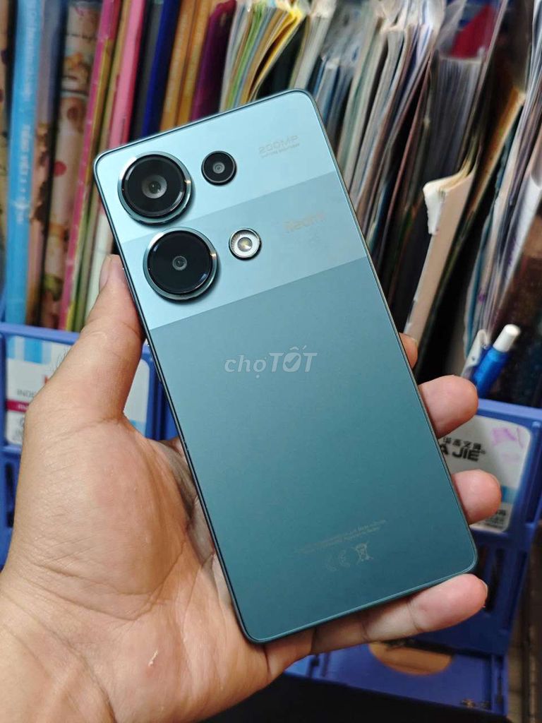 Xiaomi Redmi Note 13 Pro 256GB Xanh. Mua bán Điện thoại tại Thành phố Thuận An Bình Dương được đăng bởi Thu Quynh shop hình 1