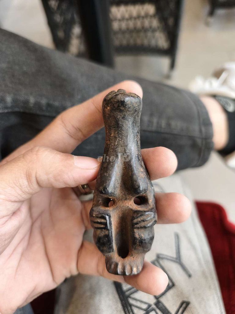 Tượng đá Cổ Nâu đen. Mua bán Đồ sưu tầm, đồ cổ tại Quận Bình Thạnh Tp Hồ Chí Minh được đăng bởi Sưu tầm xưa  hình 1