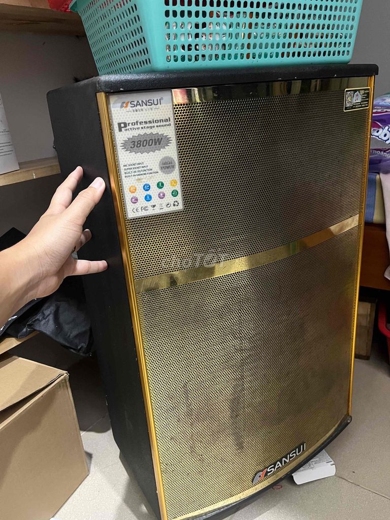 Loa kéo Sansui màu Đen, Vàng 3800W. Mua bán Tivi, Âm thanh tại Quận Ninh Kiều Cần Thơ được đăng bởi Nguyễn Hoàng Vũ hình 1