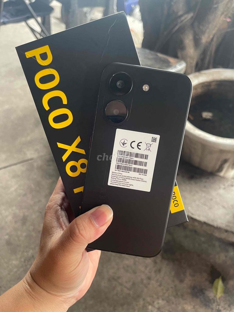 POCO X8 Pro 5G 8GB/512GB Đen sạc 22 lần,. Mua bán Điện thoại tại Thành phố Biên Hòa Đồng Nai được đăng bởi HOÀNG LIL MOBILE hình 1