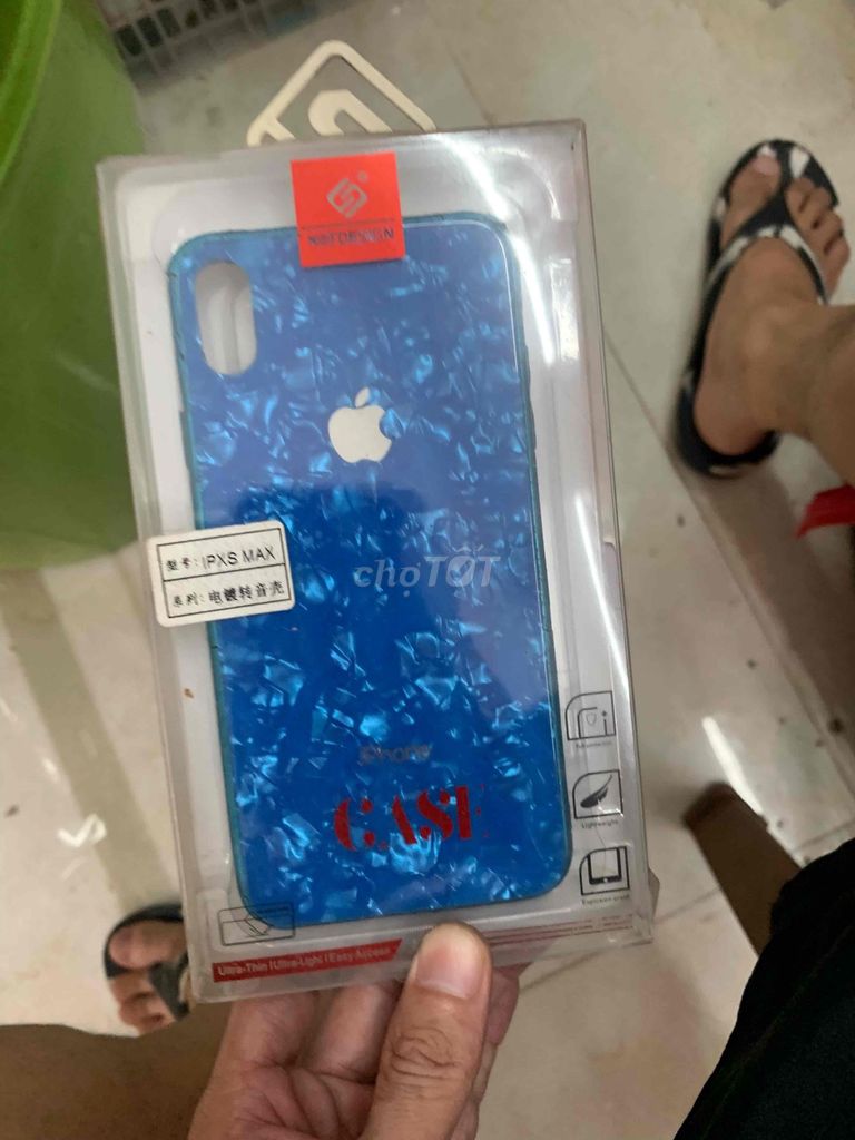 Ốp lưng Apple iPhone XS Max Xanh. Mua bán Phụ kiện (Màn hình, Chuột...) tại Quận 7 Tp Hồ Chí Minh được đăng bởi This is Dat hình 1