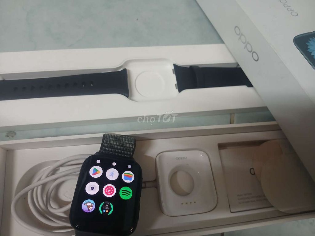 Oppo Watch 46mm Đen Đã sử dụng. Mua bán Thiết bị đeo thông minh tại Quận Bình Thạnh Tp Hồ Chí Minh được đăng bởi Tri hình 1
