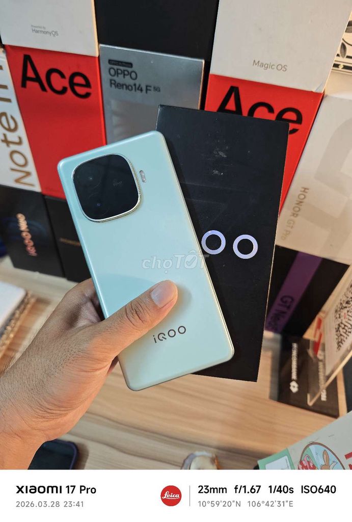 iQOO Z9 256GB Xanh fullbox. Mua bán Điện thoại tại Thành phố Thuận An Bình Dương được đăng bởi MB hình 1
