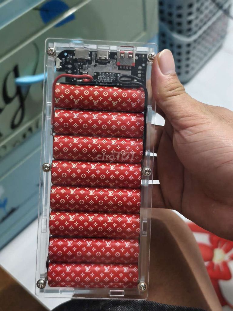 Sạc dự phòng 20.000 mAh Đỏ. Mua bán Phụ kiện (Màn hình, Chuột...) tại Thị xã Điện Bàn Quảng Nam được đăng bởi thanh hình 1