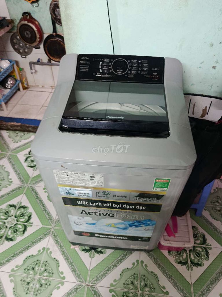 Máy giặt Panasonic NA-F100A4 Xám 10kg. Mua bán Máy giặt tại Thành phố Thuận An Bình Dương được đăng bởi Trọng vĩ hình 1