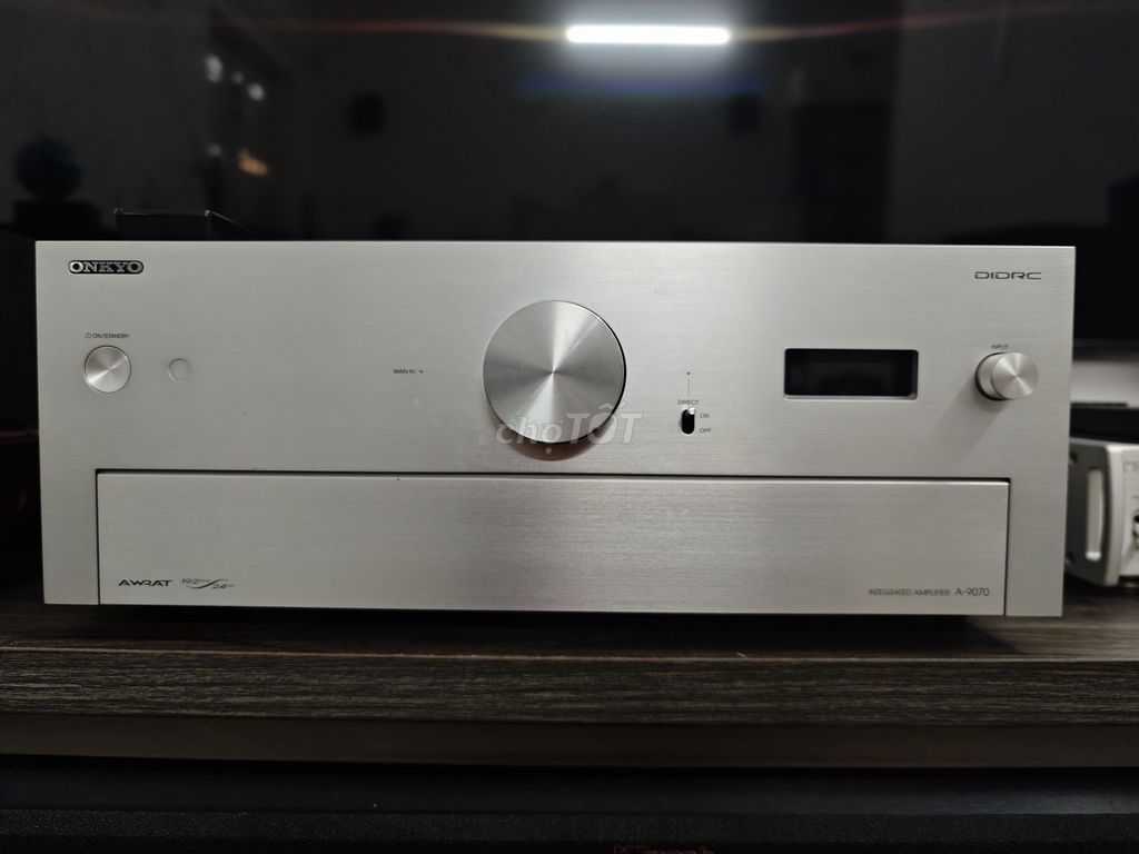 Amply Onkyo A-9070 Bạc Như mới. Mua bán Tivi, Âm thanh tại Quận Bình Thạnh Tp Hồ Chí Minh được đăng bởi Nguyễn Tuệ Nam hình 1