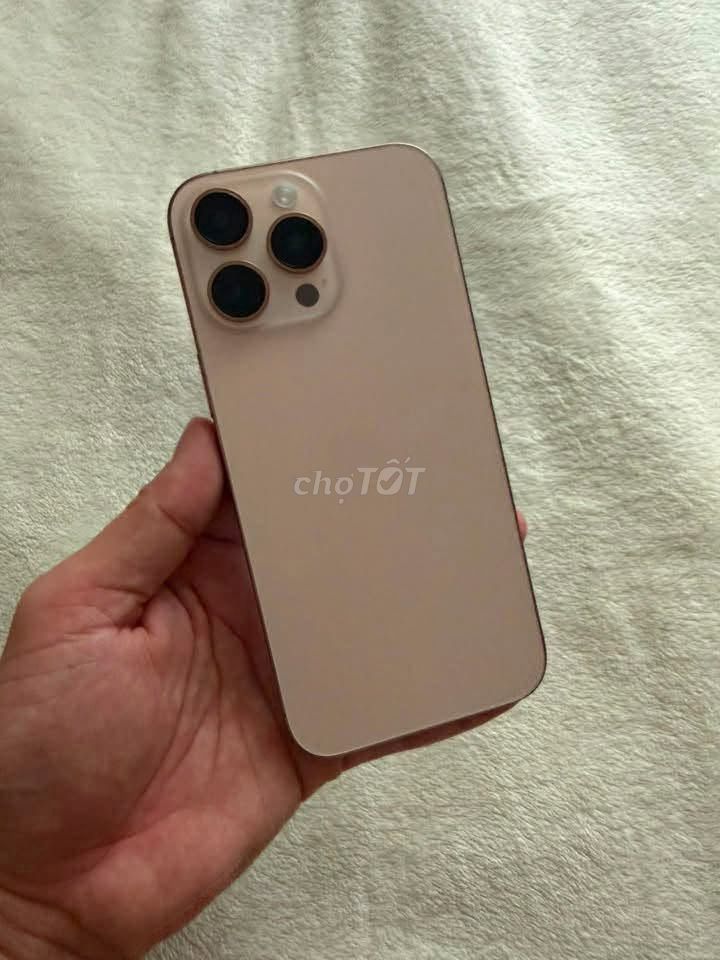 Apple iPhone 16 Pro Max 256GB Vàng hồng Đã dùng. Mua bán Điện thoại tại Quận 10 Tp Hồ Chí Minh được đăng bởi Hội Đồ Điện Tử hình 1
