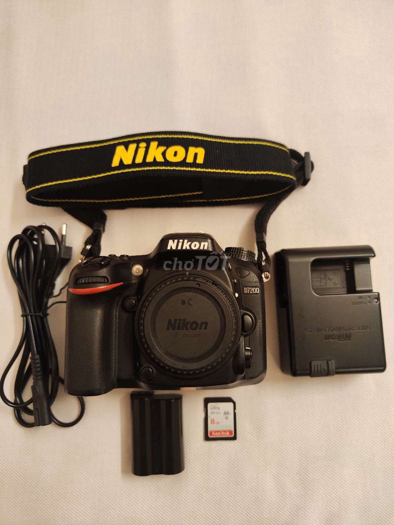 Bán Body Nikon D7200 "Còn Rất Mới". Mua bán Máy ảnh, Máy quay tại Quận Thanh Xuân Hà Nội được đăng bởi Minh Tráng hình 1