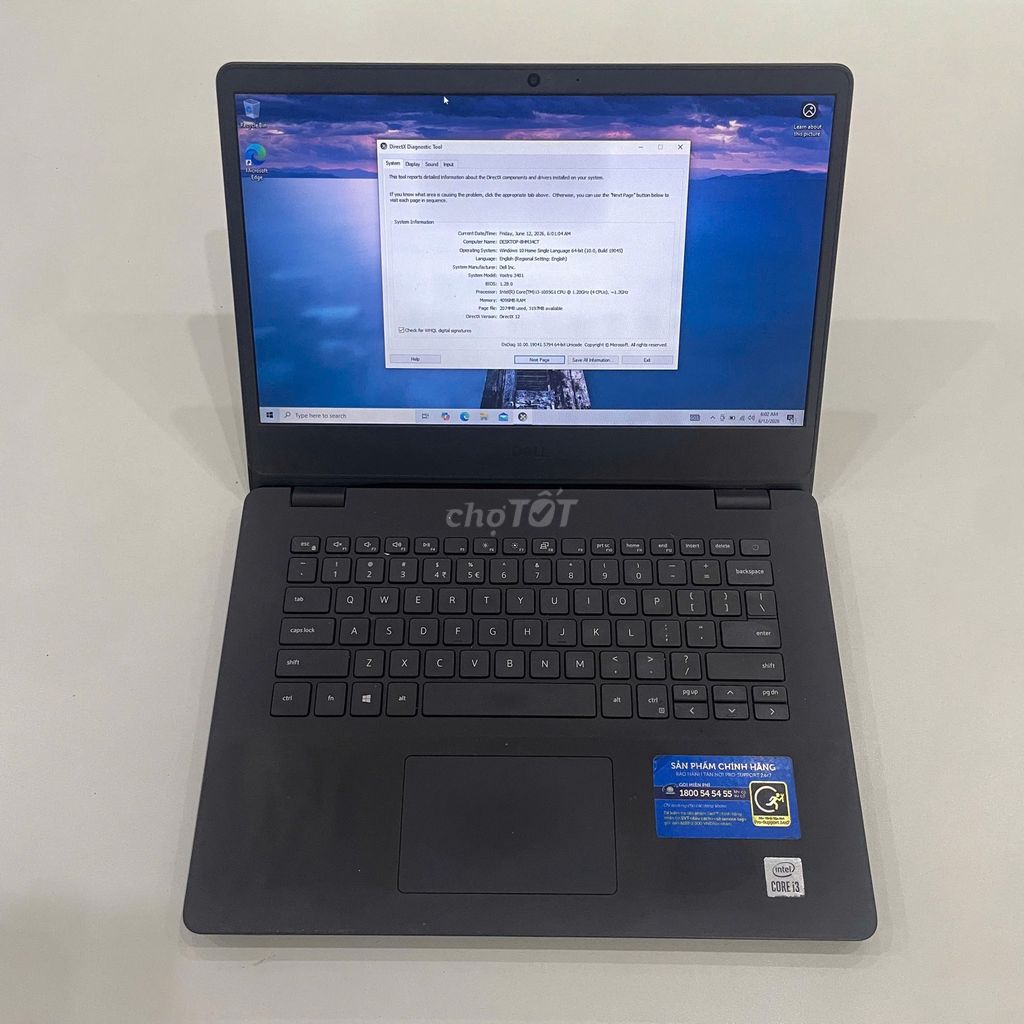 Dell Vostro 3401 Cấu Hình Tốt Giá Rẻ. Mua bán Laptop tại Thành phố Vinh Nghệ An được đăng bởi TT Center Nghệ An hình 1