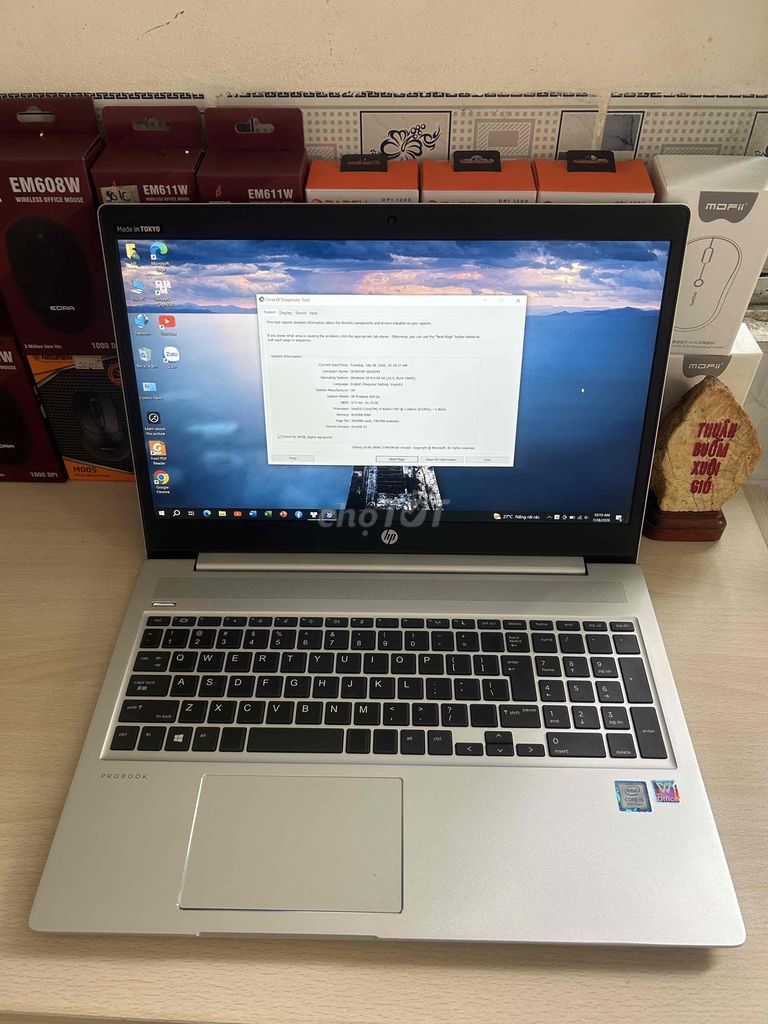 HP Probook 450 G6 i5-8265U 15.6 inch 8GB/256GB Bạc. Mua bán Laptop tại Quận Ninh Kiều Cần Thơ được đăng bởi Truyền PC hình 1