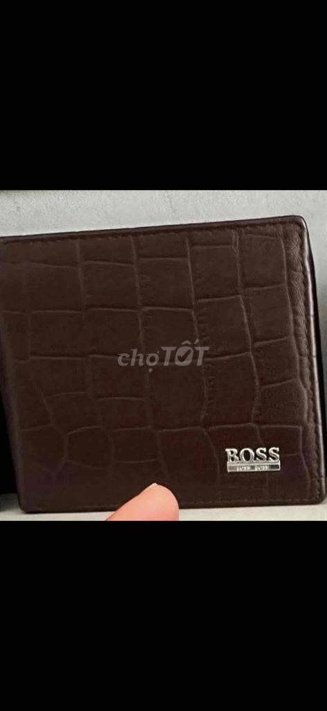 Ví da BOSS Nam Da Nâu. Mua bán Túi xách tại Quận Phú Nhuận Tp Hồ Chí Minh được đăng bởi chị Anh hình 1