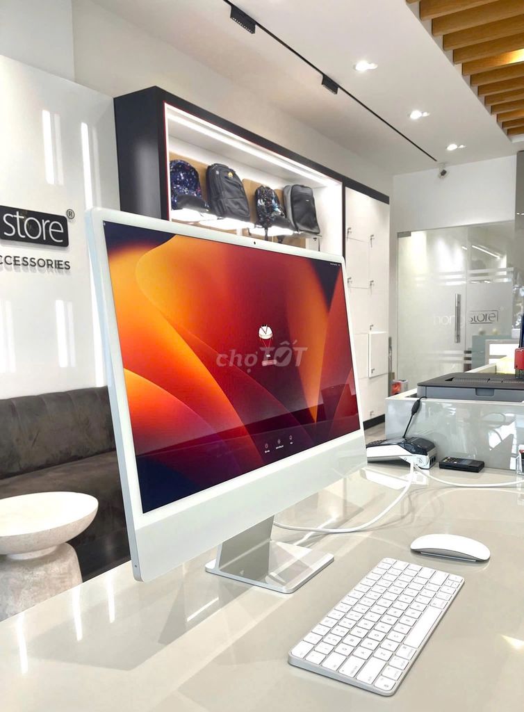 Apple iMac 24 M1 16GB/256GB Bạc. Mua bán Máy tính để bàn tại Quận 3 Tp Hồ Chí Minh được đăng bởi Đặng Thái Bình hình 1