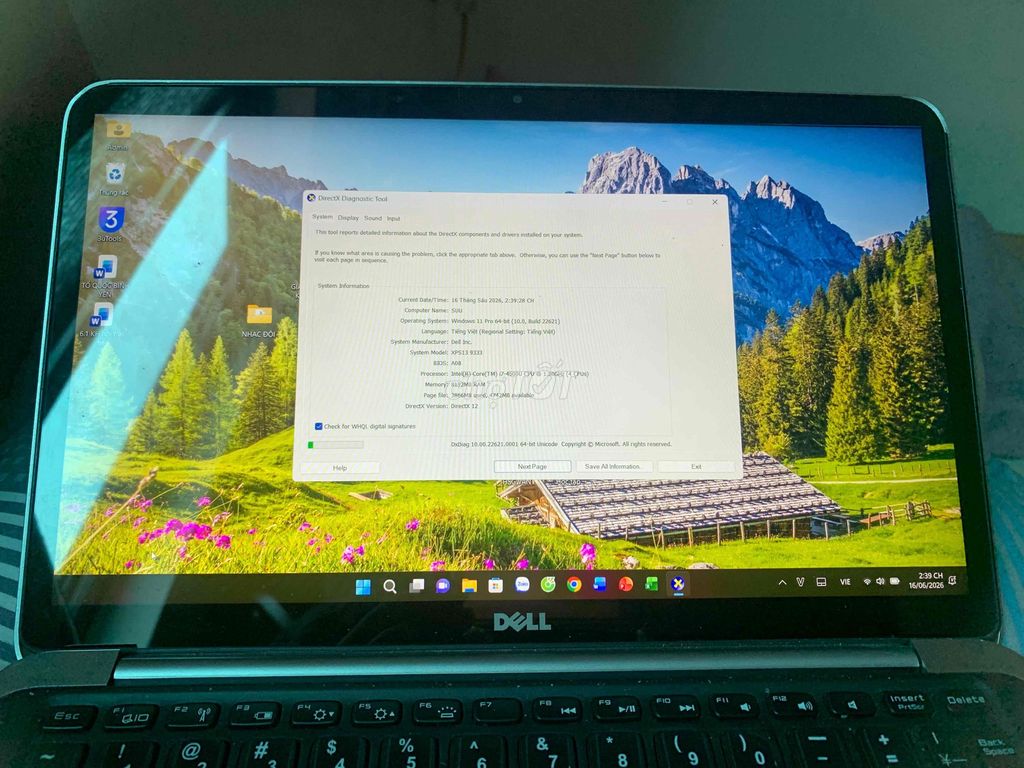Dell XPS 13 9333 i7-4500U 13.3 inch 8GB Full HD. Mua bán Laptop tại Huyện Thanh Trì Hà Nội được đăng bởi Su Hào hình 1