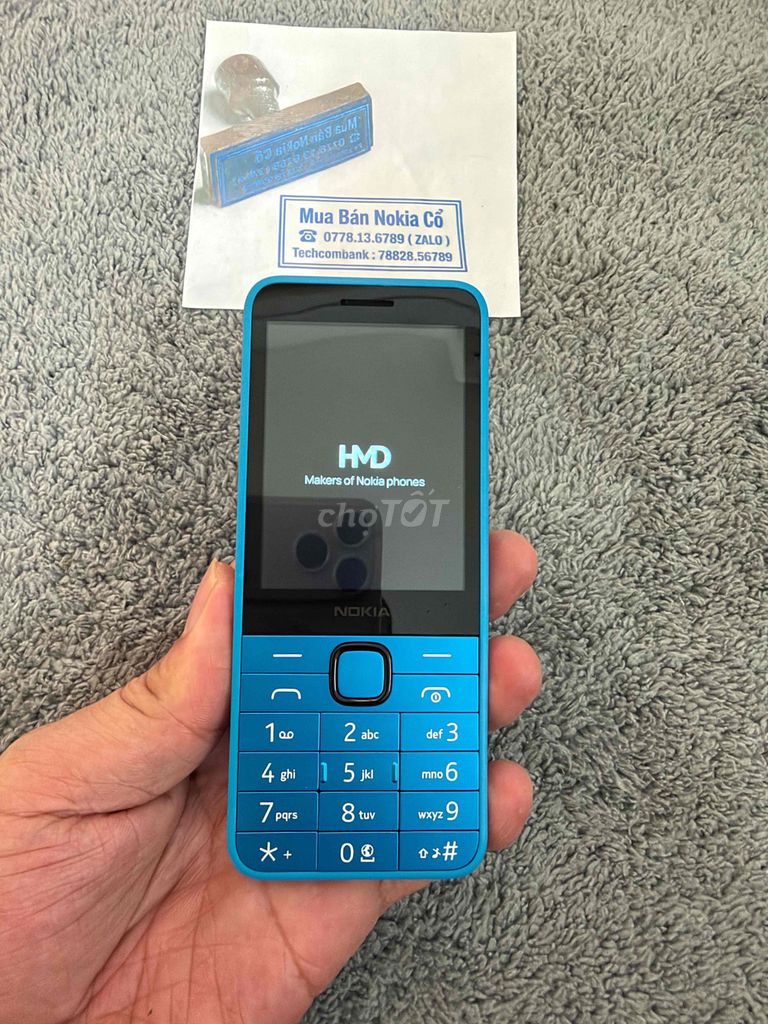 Nokia HDM 220 4G Xanh Dương 2 sim chính hãng đẹp. Mua bán Điện thoại tại Quận 10 Tp Hồ Chí Minh được đăng bởi Mua Bán Nokia Cổ hình 1