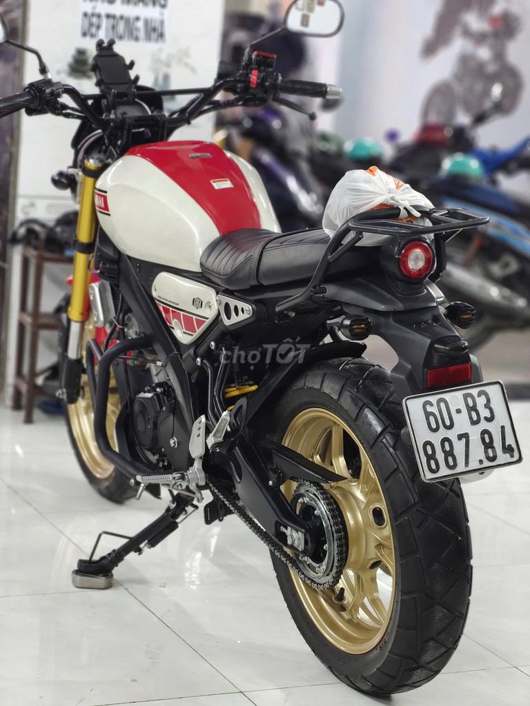 Yamaha XSR 155 2022 Đỏ Trắng Đen. Mua bán Xe máy tại Huyện Bình Chánh Tp Hồ Chí Minh được đăng bởi Xe Máy Vinh hình 3