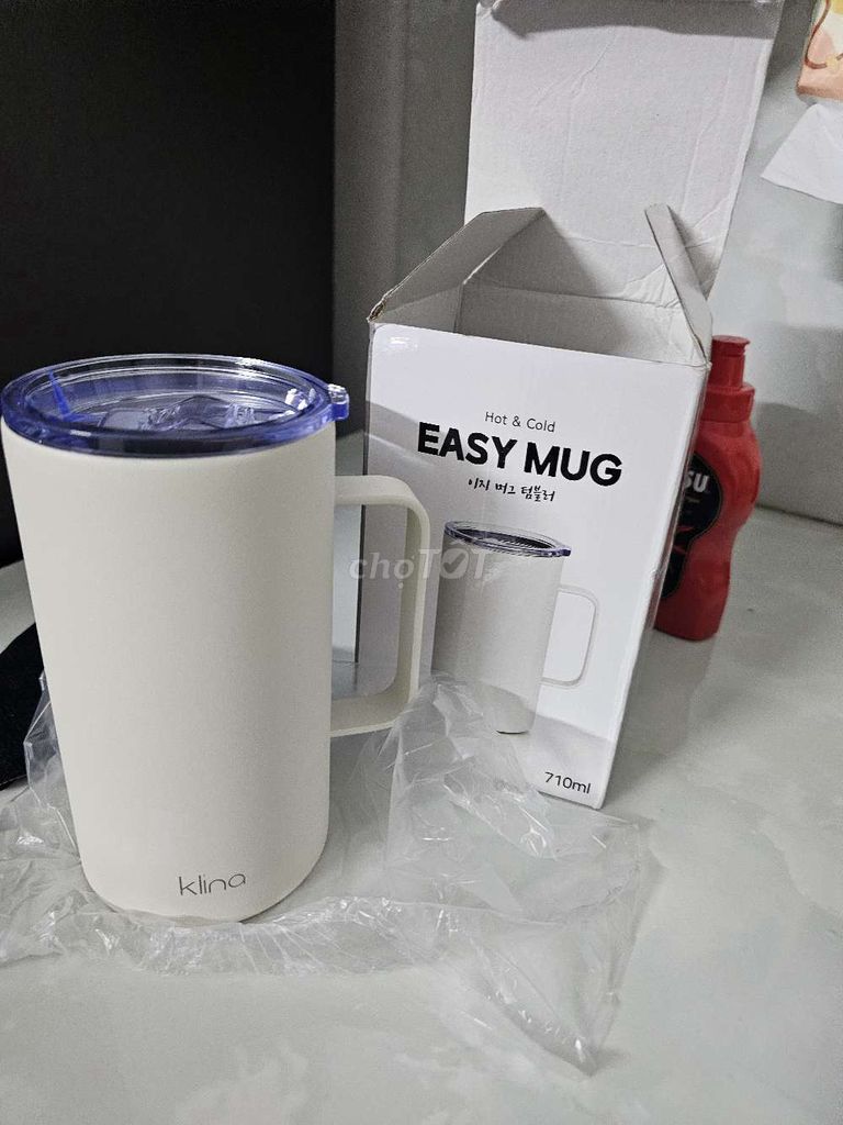 Cốc giữ nhiệt Klina Easy Mug Trắng c mới. Mua bán Dụng cụ nhà bếp tại Thành phố Buôn Ma Thuột Đắk Lắk được đăng bởi tai hình 1