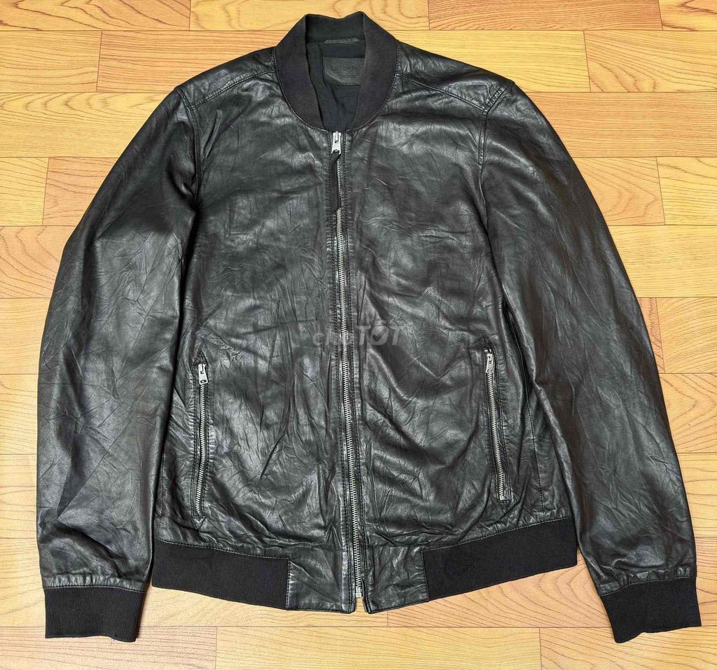 Áo khoác bomber nam da thật. Mua bán Quần áo tại Huyện Thanh Trì Hà Nội được đăng bởi Đẳng cấp đồ si Gấm Hoa hình 1