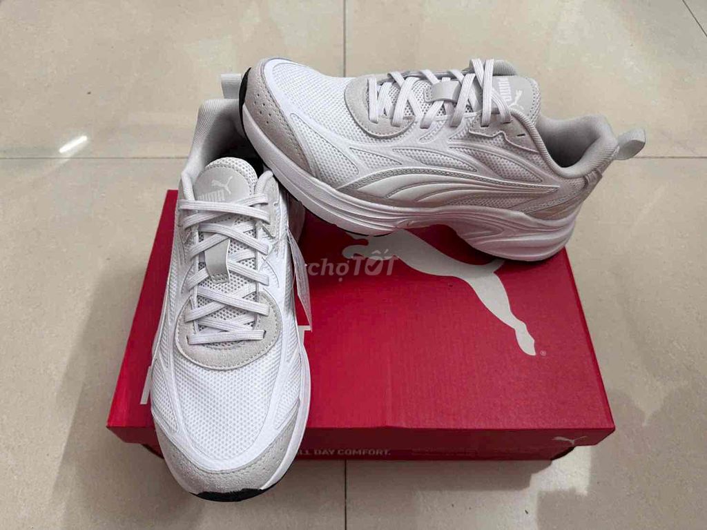 Giày thể thao Puma Trắng Size 42. Mua bán Giày dép tại Quận Hải Châu Đà Nẵng được đăng bởi Bảo Bảo hình 1