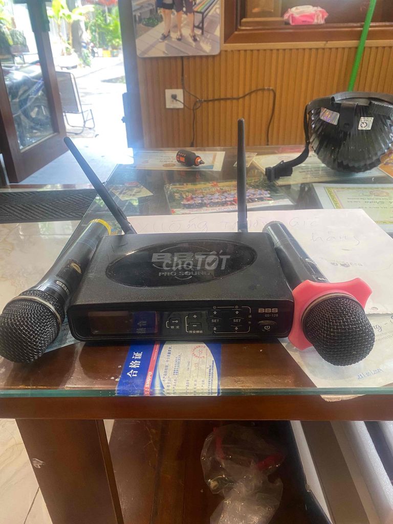 Micro BBS GS-126 Đen Bắt sóng tốt. Mua bán Tivi, Âm thanh tại Quận Thanh Khê Đà Nẵng được đăng bởi Trần Văn Trung hình 1