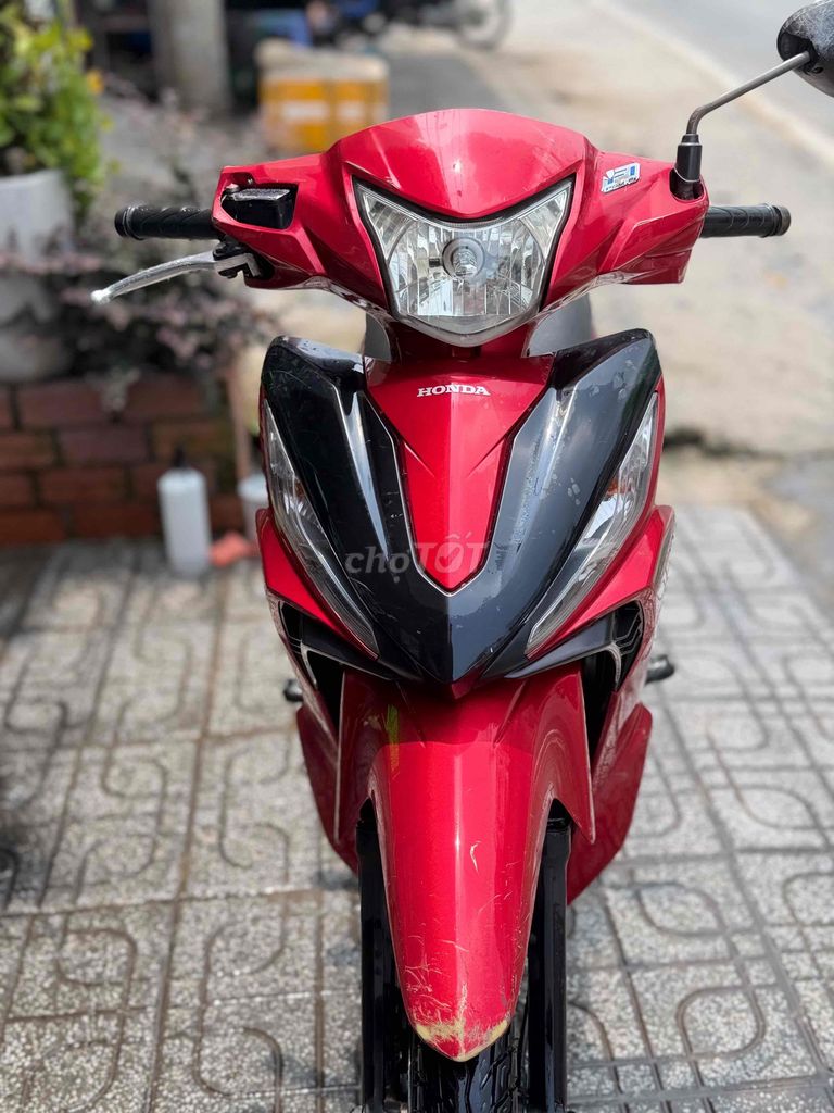 Honda Wave RSX 2018 Красно-черный