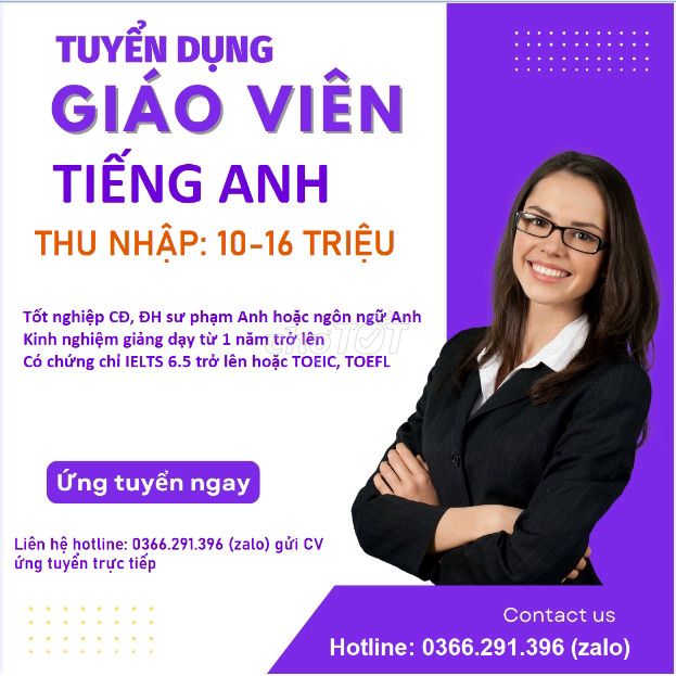 Giáo Viên Tiếng Anh Và Giáo Viên Toán Tiếng Anh