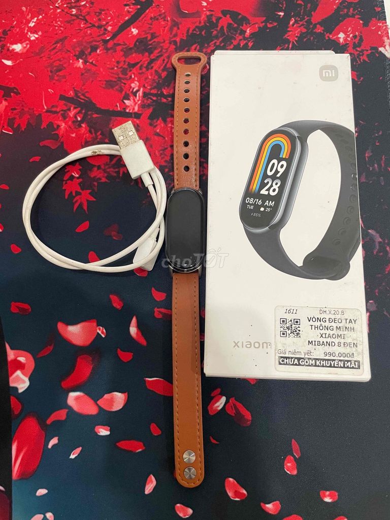 Xiaomi Mi Band 8 Nâu. Mua bán Thiết bị đeo thông minh tại Huyện Phú Ninh Quảng Nam được đăng bởi Rain Shop hình 1