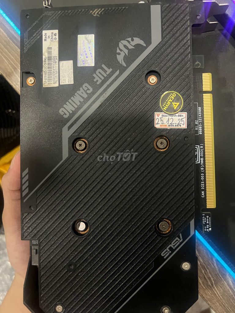 VGA ASUS TUF 1660 Super 6GB OC
