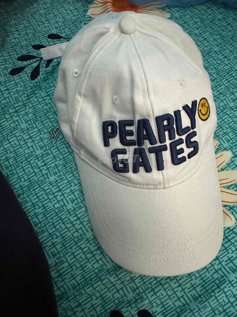 Mũ lưỡi trai Pearly Gates Trắng Thoáng khí. Mua bán Phụ kiện thời trang khác tại Thành phố Thủ Dầu Một Bình Dương được đăng bởi Chợ Xe Bình Dương hình 1