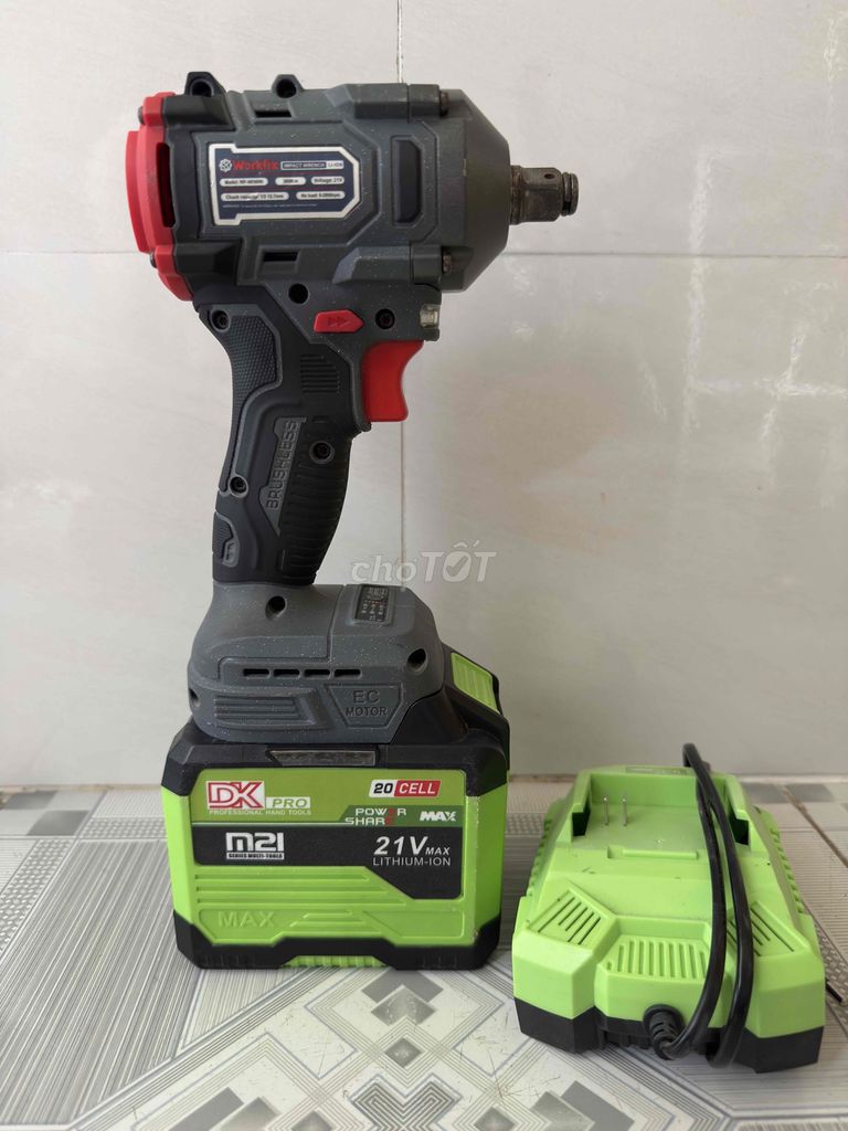 Máy siết bulong Workfix 360Nm. Mua bán Đồ chuyên dụng, Giống nuôi trồng tại Huyện Duy Xuyên Quảng Nam được đăng bởi hoangvan hình 1