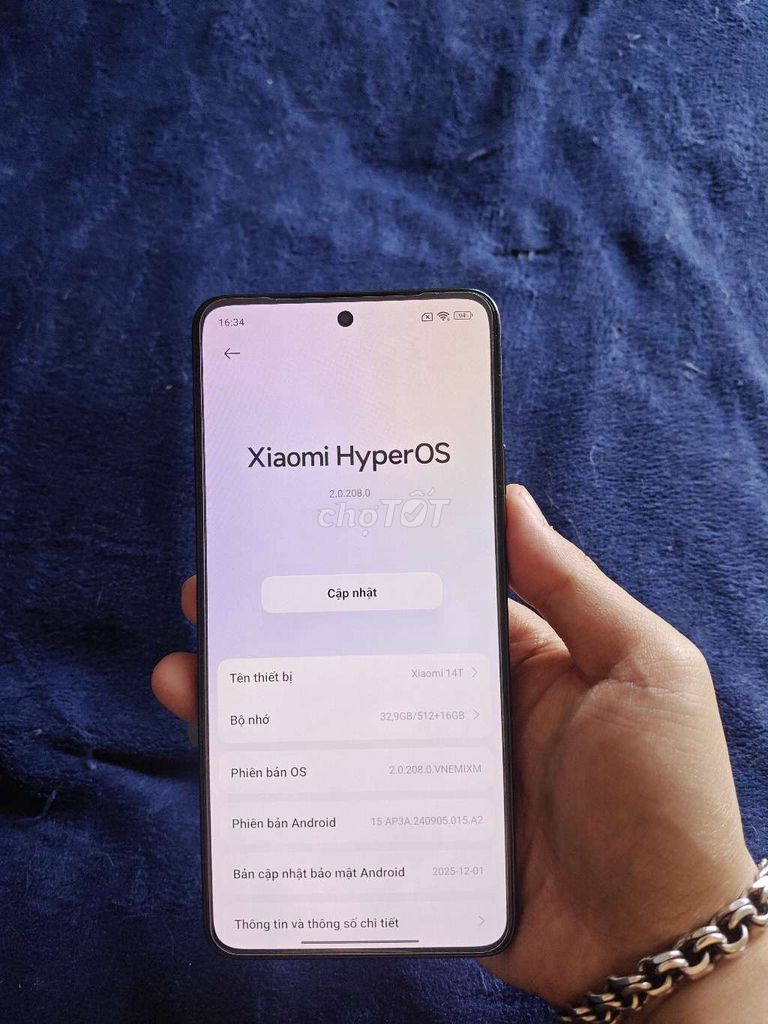Xiaomi 14T 512GB Đen Như mới. Mua bán Điện thoại tại Thành phố Đà Lạt Lâm Đồng được đăng bởi Nguyễn Quang Huy hình 1