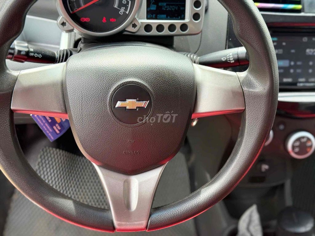 Chevrolet Spark LT 2013 Đỏ 12000 km. Mua bán Ô tô tại Thành phố Dĩ An Bình Dương được đăng bởi tran van Huy hình 6
