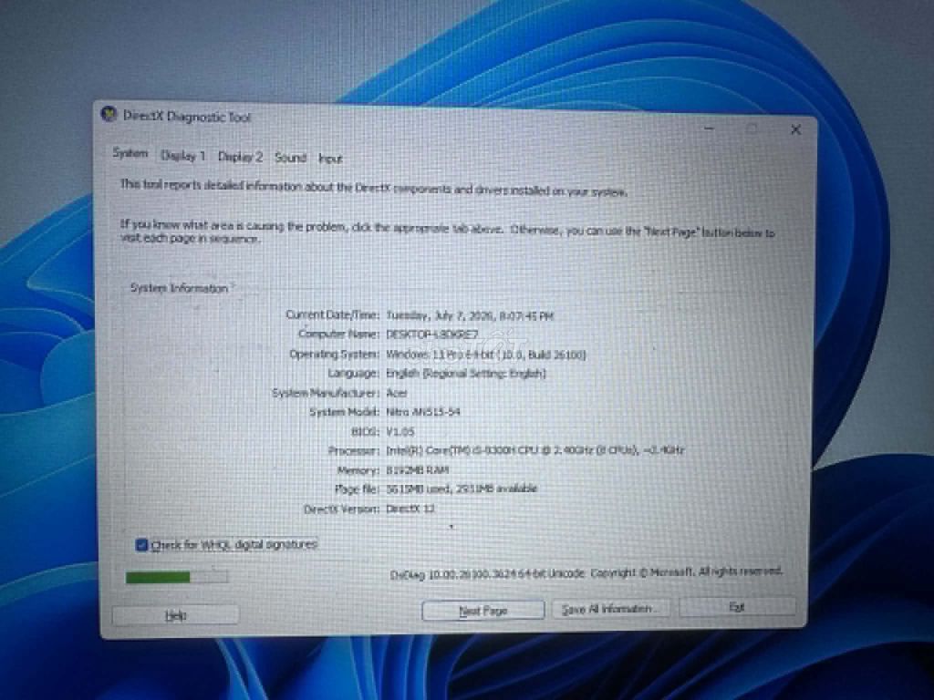 Acer Nitro 515. Mua bán Laptop tại Quận Hà Đông Hà Nội được đăng bởi giang hình 1