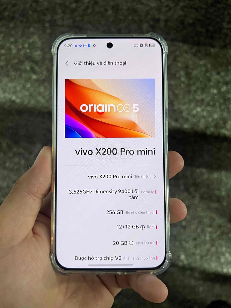 Vivo X200 Pro Mini 256GB Xanh 99%. Mua bán Điện thoại tại Quận Sơn Trà Đà Nẵng được đăng bởi Nguyễn Tâm hình 1