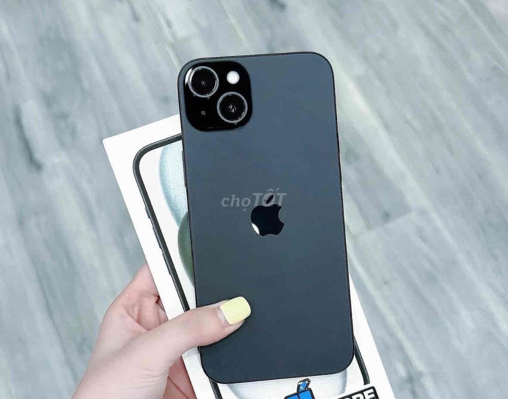 iPhone 15 Plus đen 128G FULLBOX MỚI APPLE 04/2025. Mua bán Điện thoại tại Quận Thanh Xuân Hà Nội được đăng bởi Nguyễn Huy Dũng hình 1