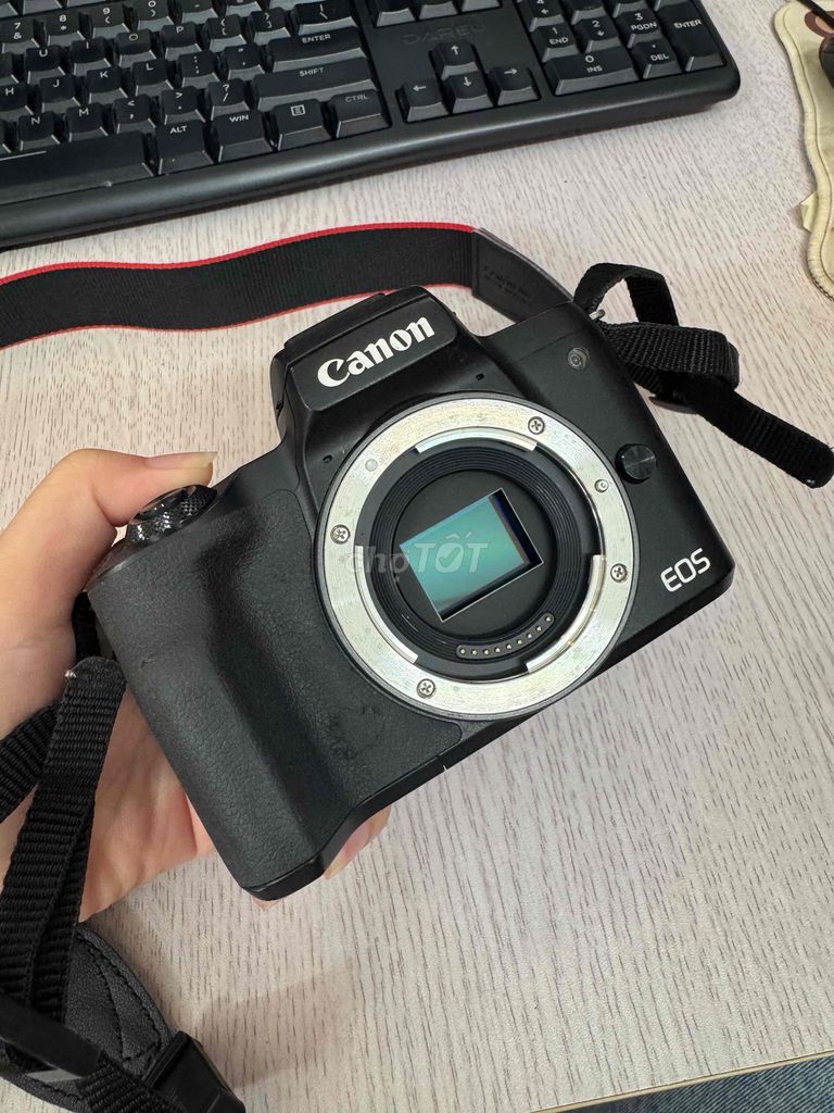 Máy ảnh Canon EOS M50 Mark I Đen kèm lens. Mua bán Máy ảnh, Máy quay tại Quận Nam Từ Liêm Hà Nội được đăng bởi Thảo Vân hình 1