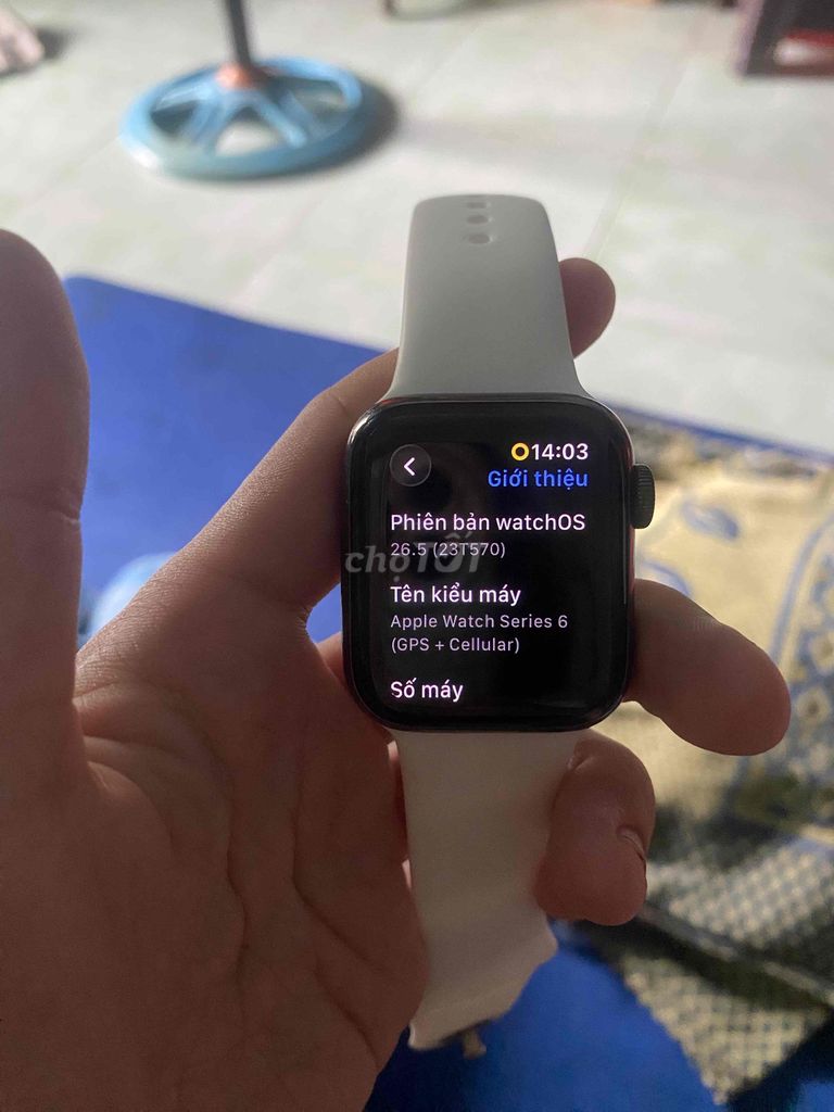 Apple Watch Series 6 40mm GPS+Cellular Đen. Mua bán Thiết bị đeo thông minh tại Thành phố Bến Tre Bến Tre được đăng bởi Huỳnh Lê Thị Minh Tuyến hình 1