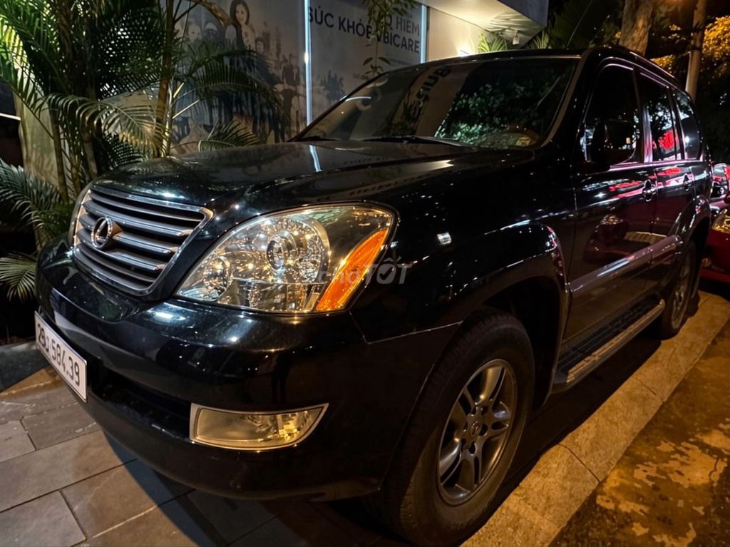 Лексус GX 470 2009 85 000 миль черный