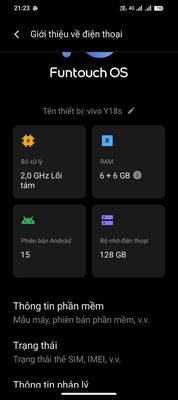 Vivo y18s. Mua bán Điện thoại tại Thành phố Thuận An Bình Dương được đăng bởi Yên Bình 