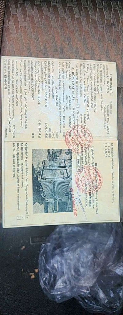 Bán gấp Suzuki 500kg đời 2012 thùng kín 2m2. Mua bán Xe tải, xe ben tại Thành phố Thuận An Bình Dương được đăng bởi Hồ Xe Tải hình 7