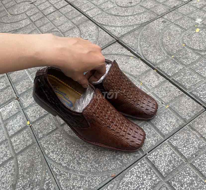 giày da cá sấu thật,  si tuyển ( Crocodile ). Mua bán Giày dép tại Quận Tân Phú Tp Hồ Chí Minh được đăng bởi Đỗ Anh Hào hình 1